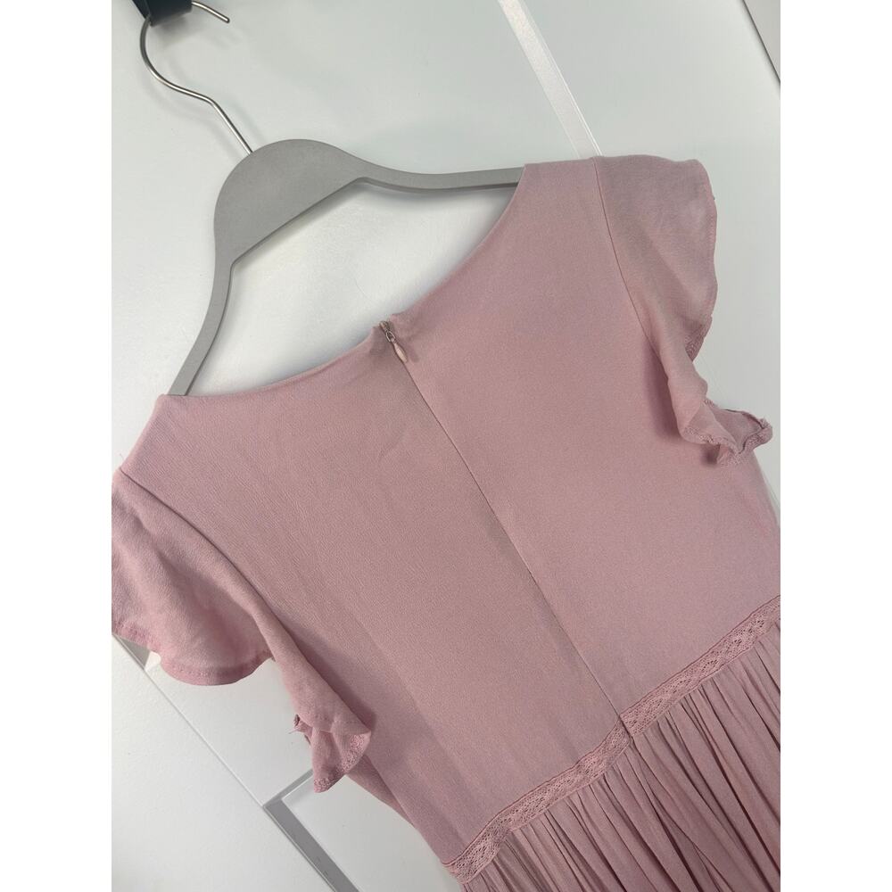 Mia Joy Girls Viola Dress in Deep Ocean Bohemia‎ Summer Beach Pink Size 6 - Picture 7 of 14